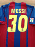 2004/05 Barcelona Home La Liga Football Shirt Messi #30