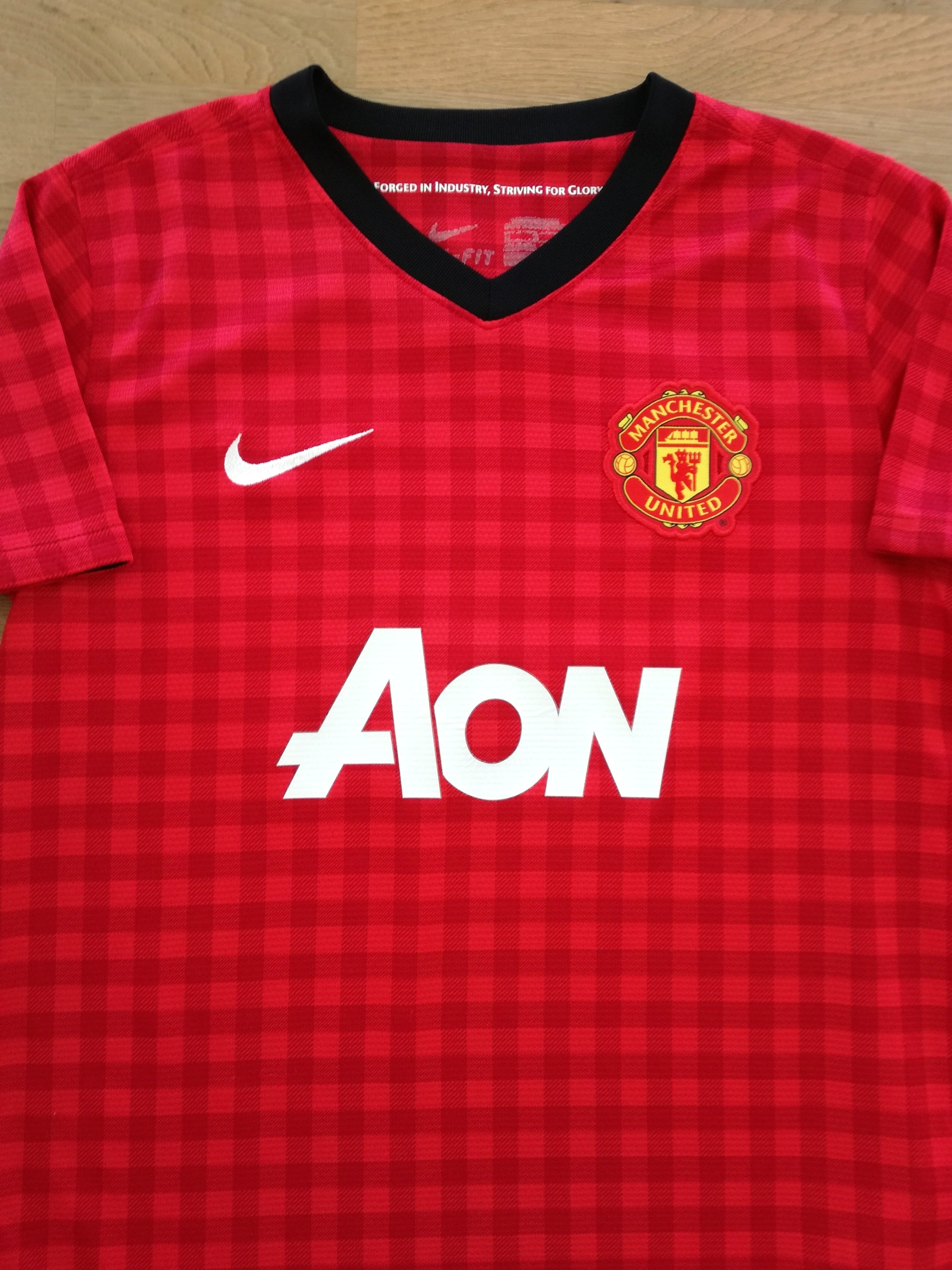 2012/13 Man Utd Home Football Shirt