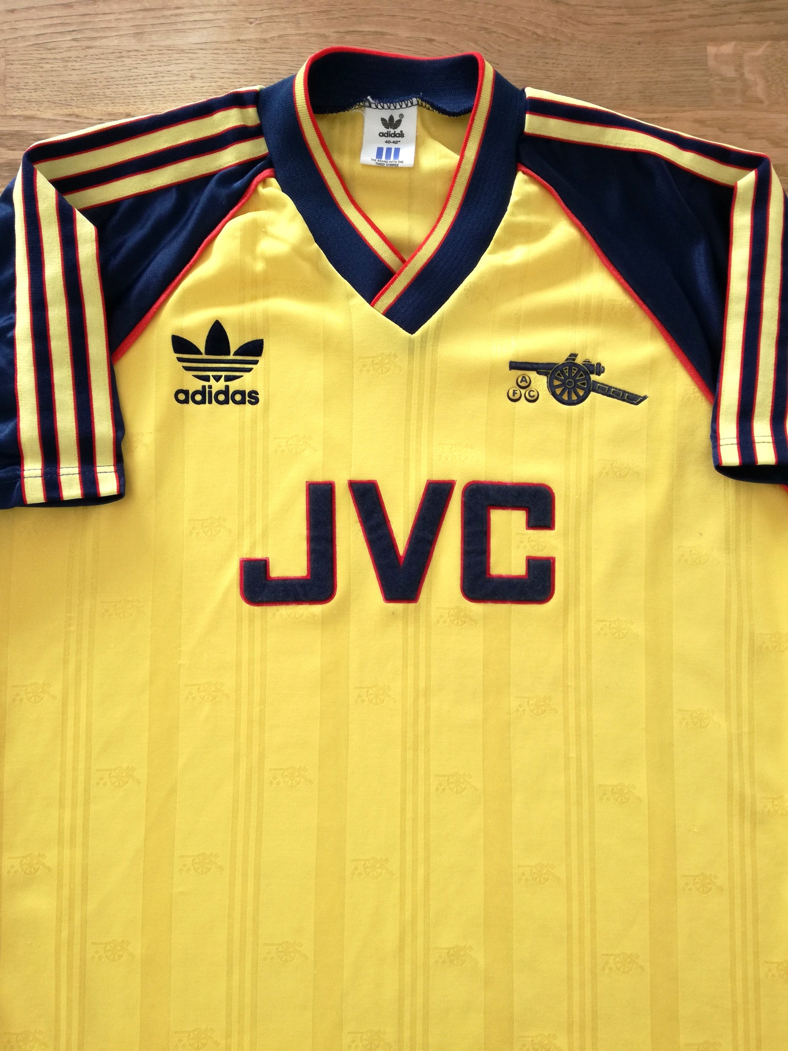 1988/89 Arsenal Away Football Shirt