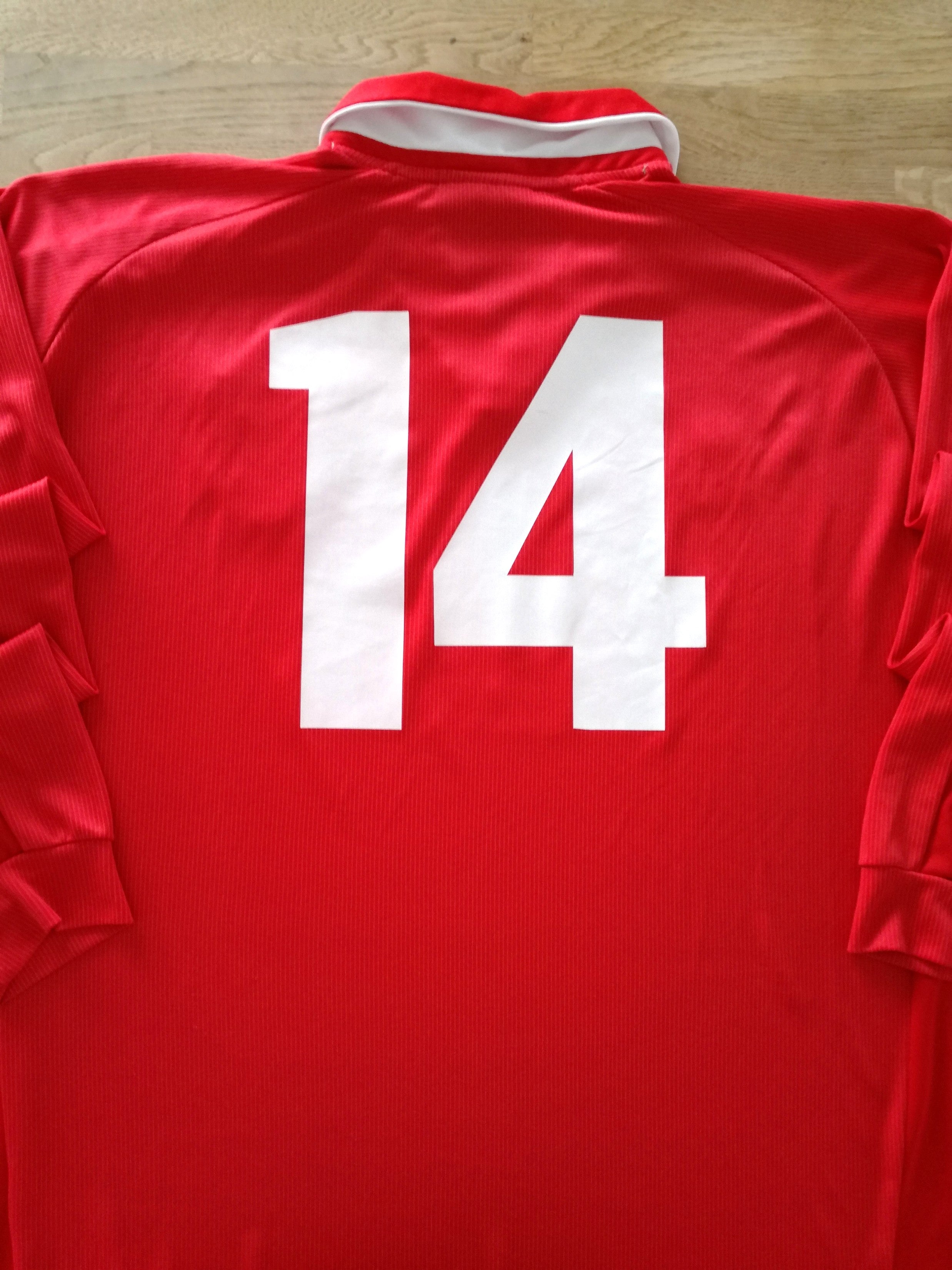 2001/02 Teramo Home Long Sleeve Football Shirt #14