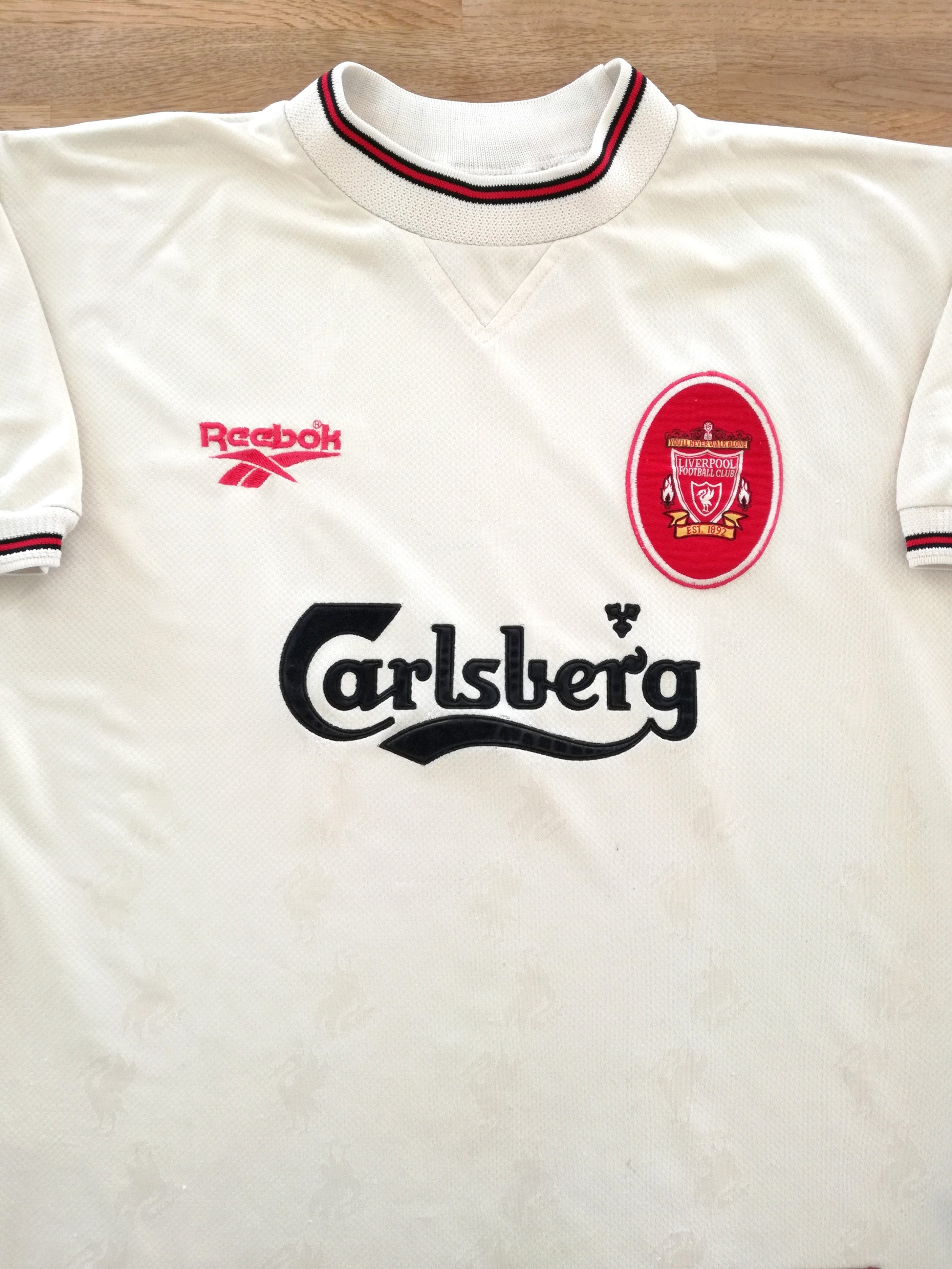1996/97 Liverpool Away Football Shirt