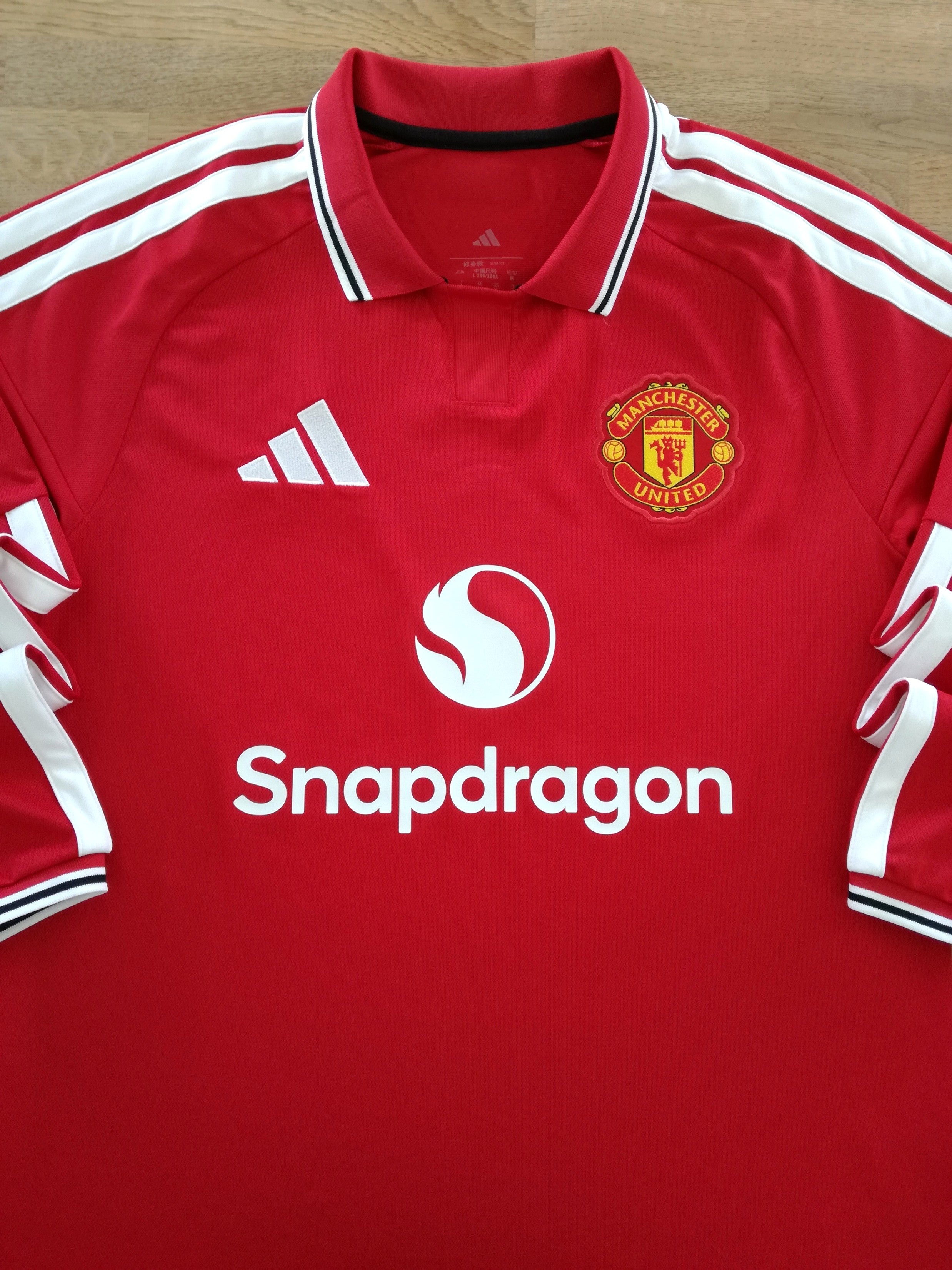 2026/27 Man Utd Home Long Sleeve Football Shirt