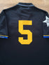 1994 Man Utd Away Champions League Match Issue (vs Barcelona) Football Shirt (Butt) #5