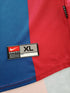1998/99 Barcelona Home La Liga Football Shirt Rivaldo #11 (XL)