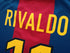 1998/99 Barcelona Home La Liga Football Shirt Rivaldo #11 (XL)