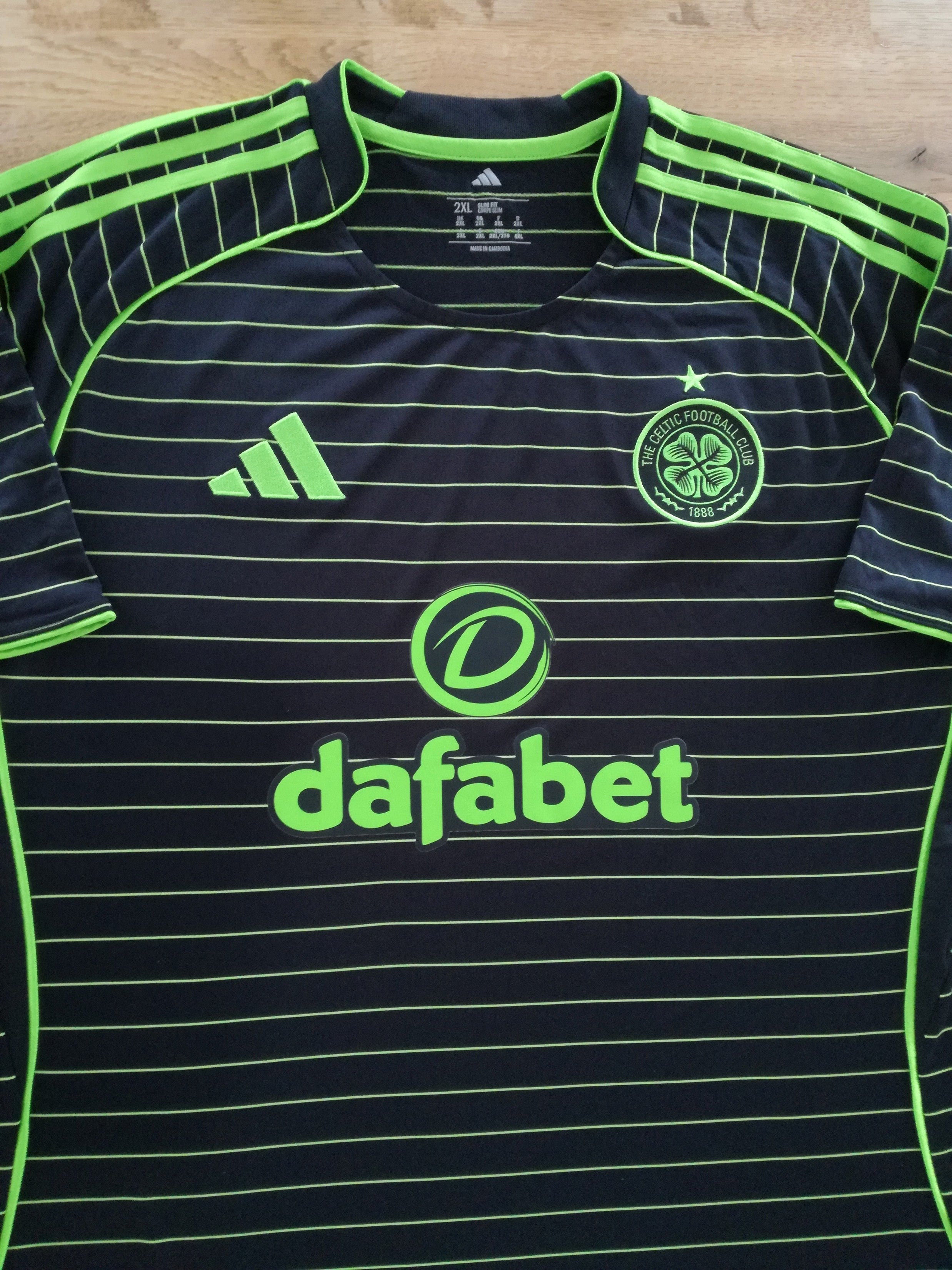 2025/26 Celtic Away Football Shirt