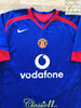 2005/06 Man Utd Away Premier League Football Shirt Giggs #11 (S)
