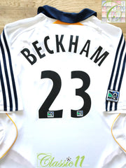 2007/08 LA Galaxy Home MLS Football Shirt Beckham #23
