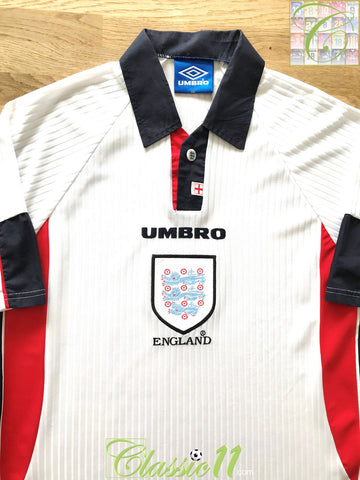1997/98 England Home Football Shirt