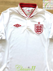 2012/13 England Home Football Shirt