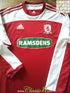 2011/12 Middlesbrough Home Football Shirt. (S)