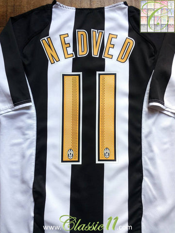 2004/05 Juventus Home Shirt Nedved #11 (S)