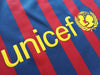 2011/12 Barcelona Home La Liga Football Shirt. (S)