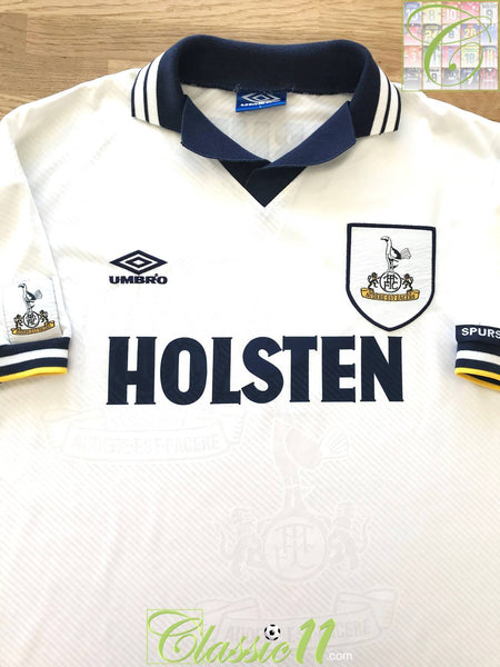 Tottenham Hotspur SPURS 1991 - 1993 home vintage shirt jersey Umbro size L