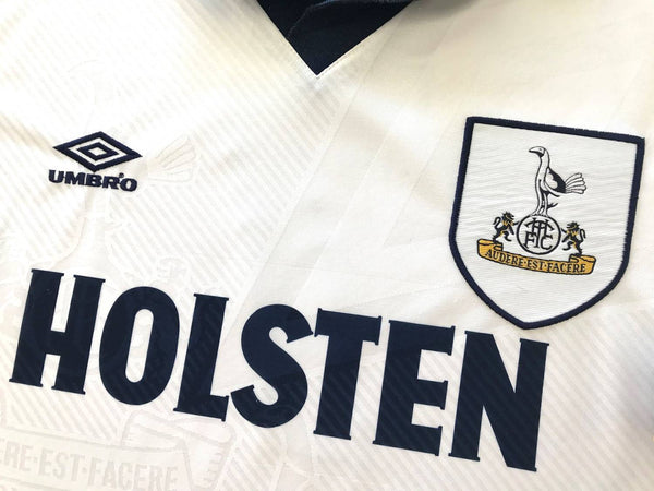 1994 95 TOTTENHAM HOTSPUR HOME FOOTBALL SHIRT - L