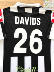 2000/01 Juventus Home Football Shirt Davids #26 (M)