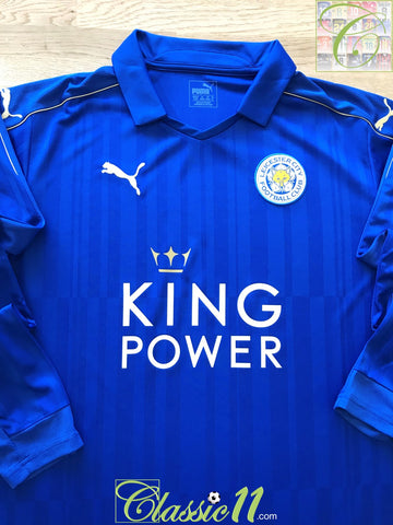 2016/17 Leicester City Home Football Shirt. (XL) *BNWT*