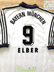 1997/98 Bayern Munich Away Football Shirt Elber #9 (XL)