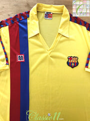 1984/85 Barcelona Away Football Shirt (XL)