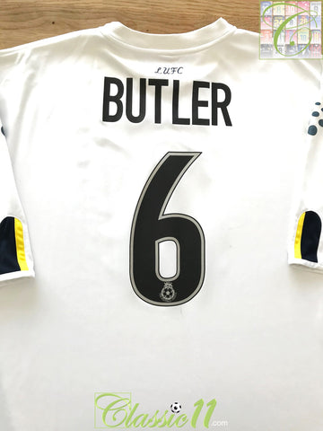 2004/05 Leeds United Home Championship Shirt Butler #6