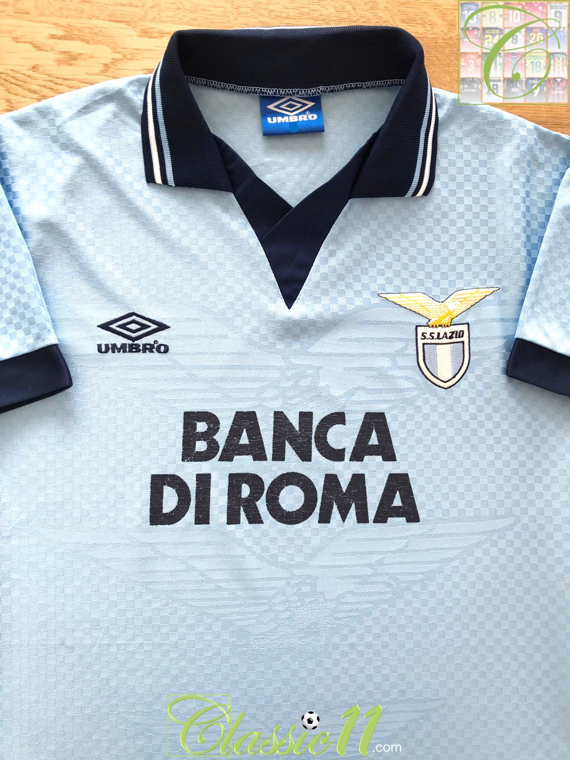 1995/96 Lazio Home Football Shirt (K)