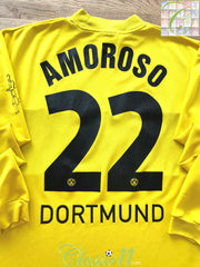 2002/03 Borussia Dortmund Home Football Shirt Amoroso #22 (XL)