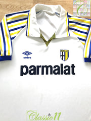 1990/91 Parma Home Football Shirt (XL)