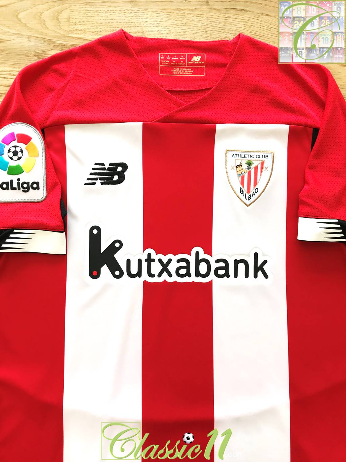 2019/20 Athletic Bilbao Home La Liga Football Shirt