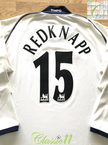 2002/03 Tottenham Home Premier League Football Shirt. Redknapp #15 (XL)