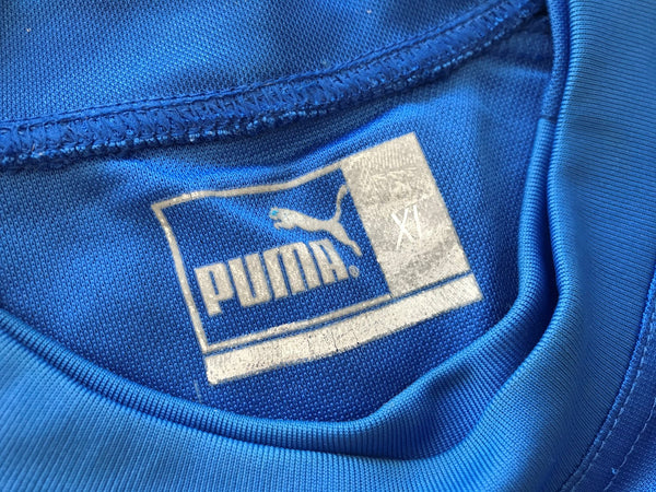 Puma Adult Italy Euro 2020 Home Jersey - Blue