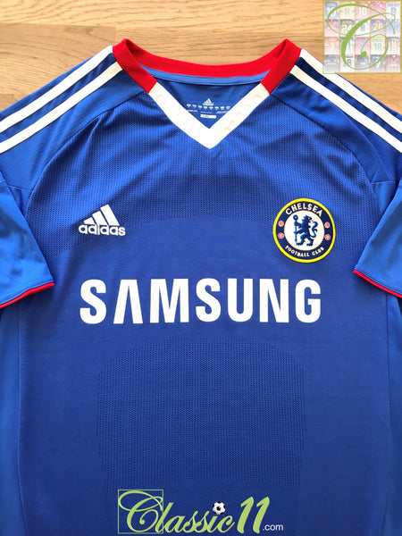 2010/11 Chelsea Home Football Shirt / Vintage Adidas Soccer Jersey ...