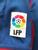 2004/05 Barcelona Home La Liga Football Shirt Larsson #7 (L)