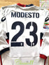 2010/11 Genoa Away Serie A Football Shirt. Modesto #23 (L)