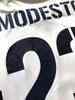 2010/11 Genoa Away Serie A Football Shirt. Modesto #23 (L)