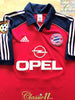 1999/00 Bayern Munich Home Bundesliga Football Shirt Santa Cruz #24 (M)