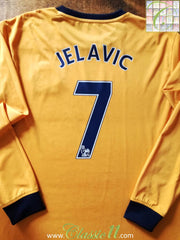 2011/12 Everton Away Premier League Football Shirt Jelavic #7 (XL)