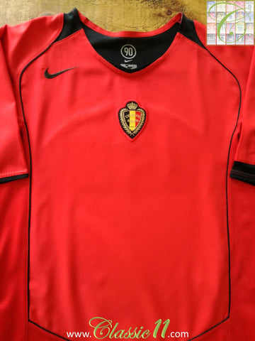 2004/05 Belgium Home Football Shirt (XL)