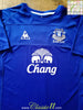 2010/11 Everton Home Premier League Football Shirt Beckford #16 (XXL)