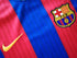 2016/17 Barcelona Home La Liga Football Shirt Piqué #3 (M)