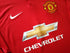 2014/15 Man Utd Home Football Shirt. (M)