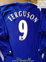 2006/07 Everton Home Premier League Football Shirt. Ferguson #9 (XL)