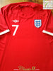 2010/11 England Away Football Shirt Walcott #7 (XL)