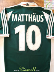 2000/01 Germany Away Football Shirt Matthäus #10 (XL)