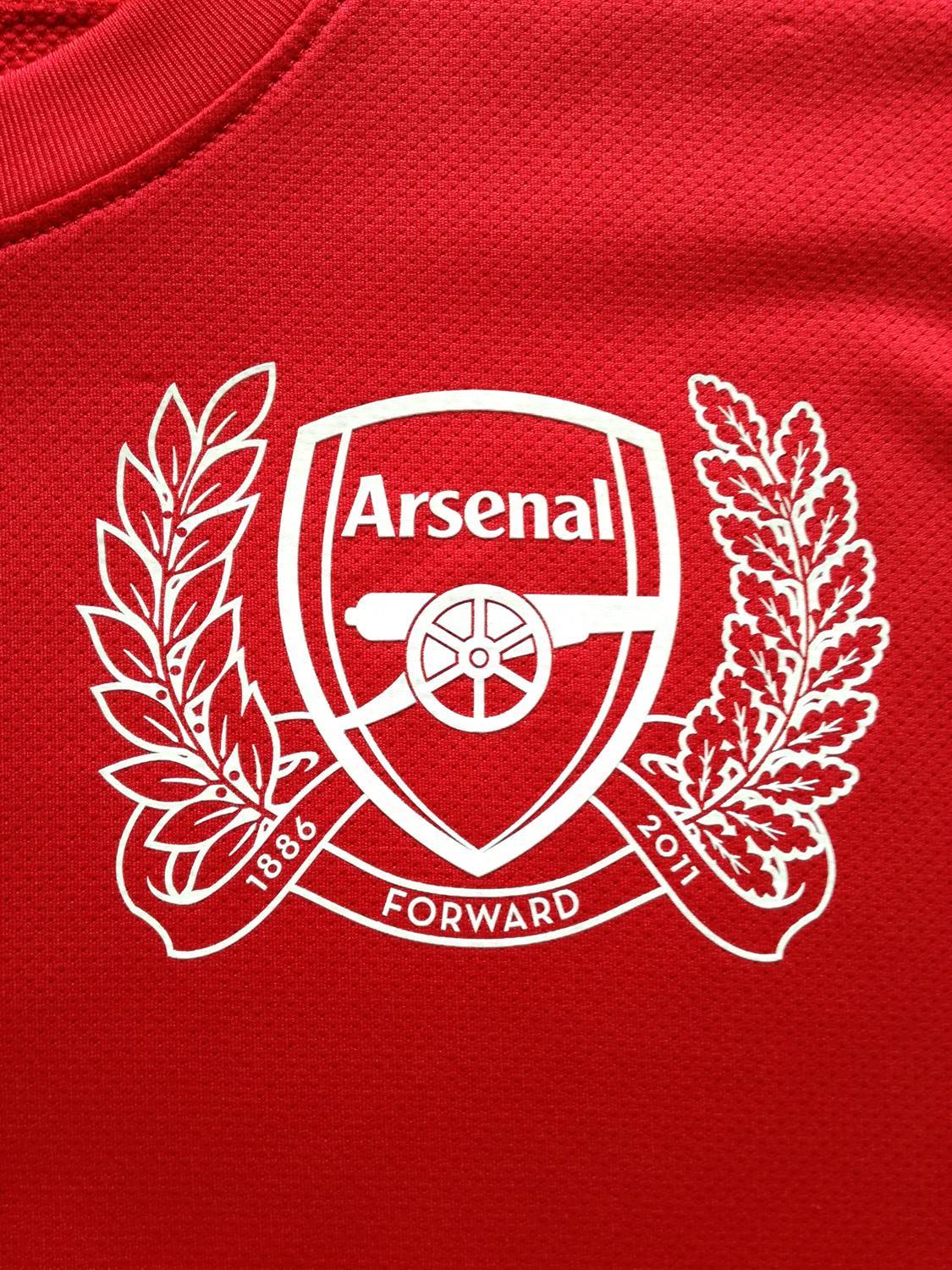 2011/12 Arsenal Home 125th Anniversary Football Shirt (XL)
