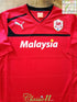 2012/13 Cardiff City Home Football Shirt (M)