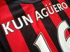 2011/12 Man City Away Premier League Football Shirt Kun Agüero #16 (M)