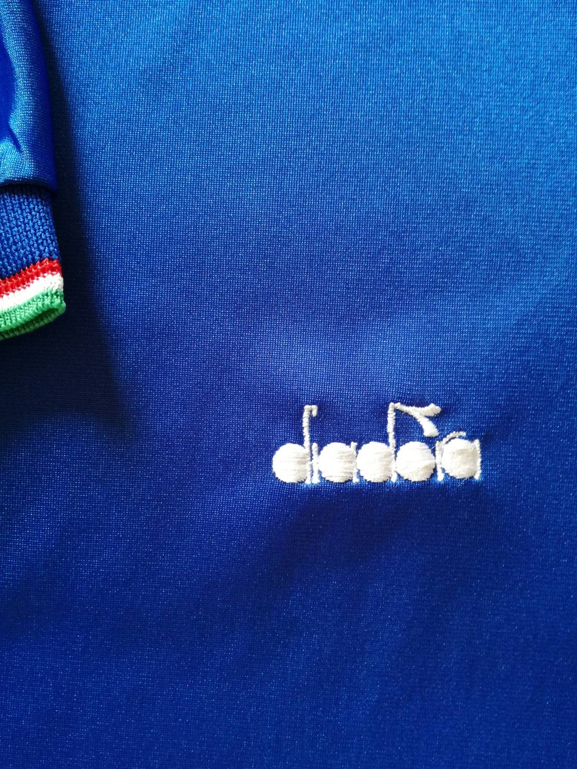 1985/86 Italy Home Football Shirt (M)