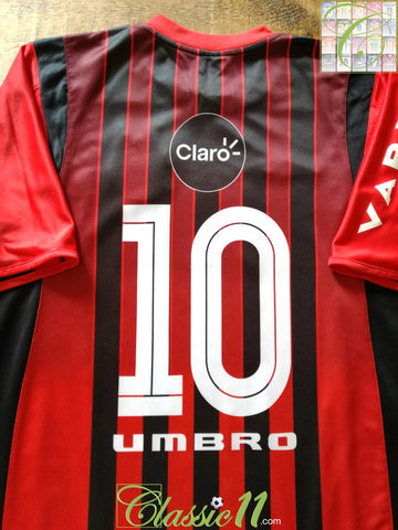 2004 Atletico Paranaense Home Football Shirt #10 (L)