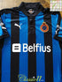 2012/13 Club Brugge Home Football Shirt Hoefkens #4 (M) *BNWT*