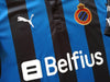 2012/13 Club Brugge Home Football Shirt Hoefkens #4 (M) *BNWT*